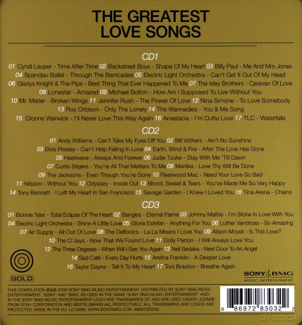 Gold - Greatest Love Songs (steel box) [3CD]