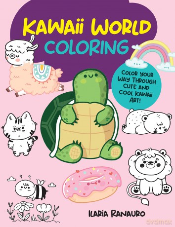 Kawaii World Coloring [KSIĄŻKA]