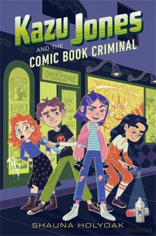 Kazu Jones and the Comic Book Criminal [KSIĄŻKA]