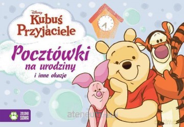 Kubuś Puchatek. Pocztówki na różne okazje - Disney [KSIĄŻKA]