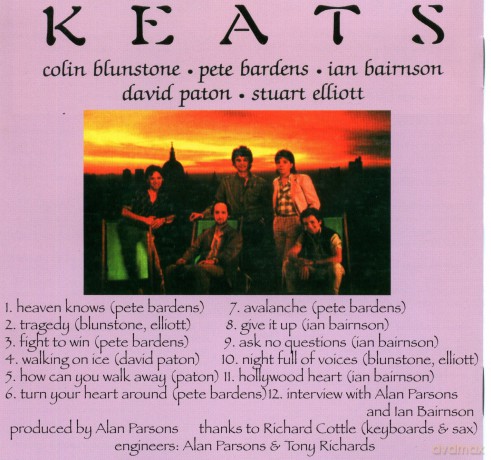 Keats: Keats [CD]