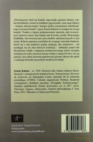 Lektury filozoficzne Wincentego Kadłubka [KSIĄŻKA]