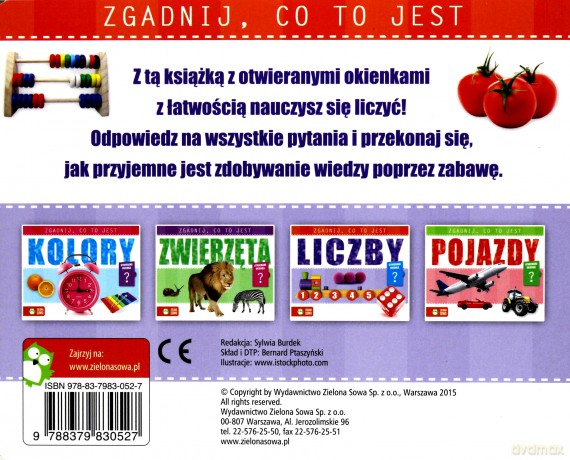 Liczby. Zgadnij, co to jest [KSIĄŻKA]