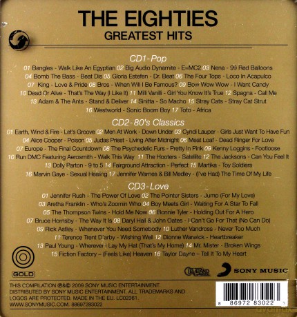 Gold - Greatest Hits of The 80's [3CD]