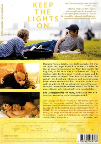 Keep The Lights On [DVD]