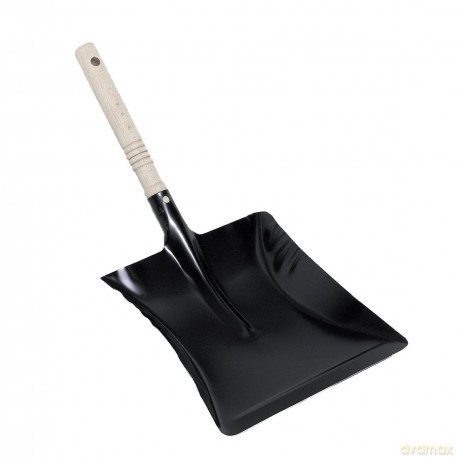 Kehrschaufel Metall Holzgriff