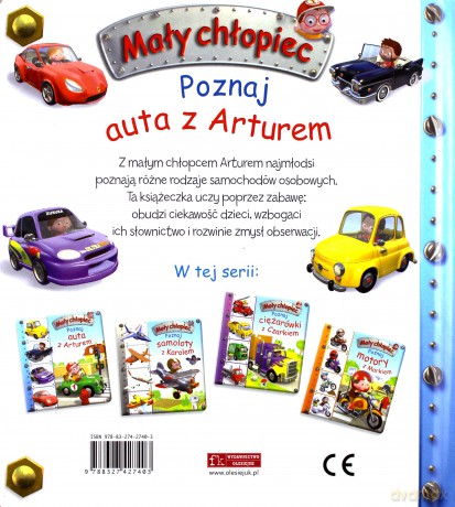 Mały chłopiec. Poznaj auta z Arturem [KSIĄŻKA]