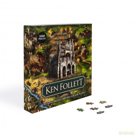 Ken Follett The Kingsbridge 1000piece jigsaw puzzle [KSIĄŻKA]
