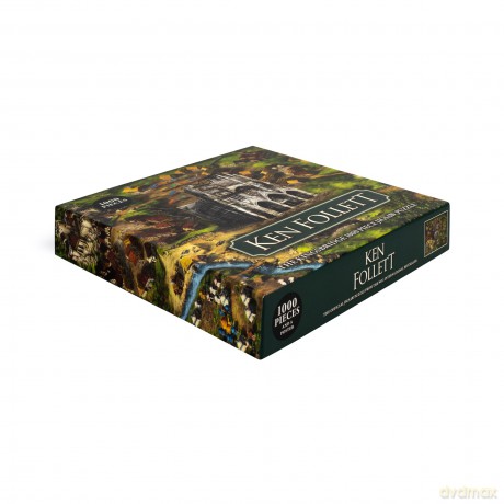 Ken Follett The Kingsbridge 1000piece jigsaw puzzle [KSIĄŻKA]