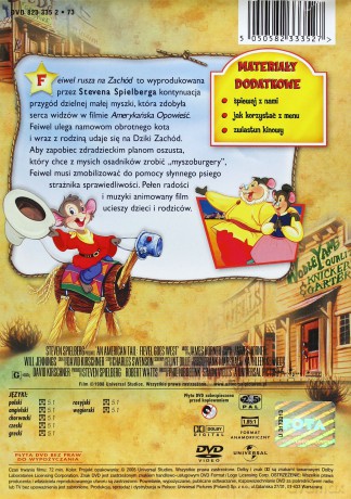 Amerykańska opowieść 2: Fiewel rusza na Zachód [DVD]