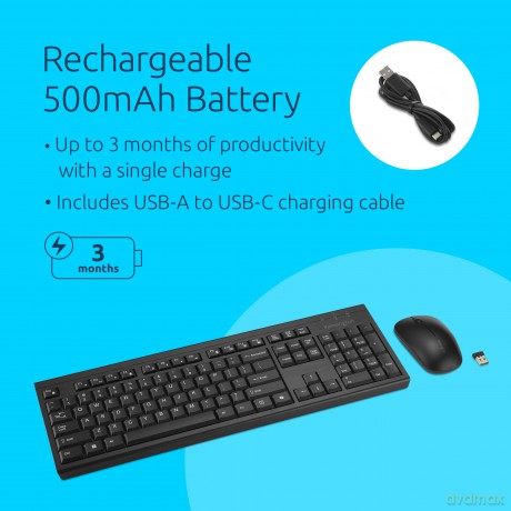 Kensington TAS KM270 EQ Wireless Tastatu