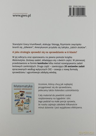 Matematyka Szkoła Podstawowa 6 Zestawy zadań. Przygotowanie [KSIĄŻKA]
