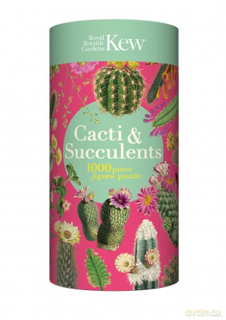 Kew Jigsaw Puzzle Succulents Cacti [KSIĄŻKA]