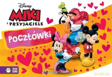 Miki i przyjaciele. Pocztówki - Disney [KSIĄŻKA]
