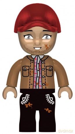 Kiddicraft KC1108 Bauernhof Stall