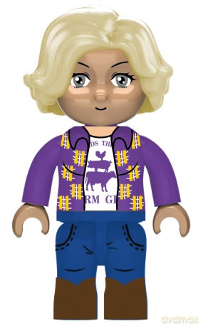 Kiddicraft KC1108 Bauernhof Stall