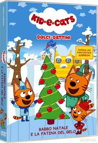Kid-E-Cats - Dolci Gattini - Babbo Natale E La Fatina Del Gelo [DVD]