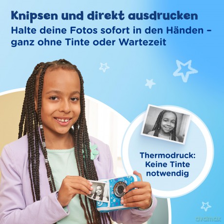 KidiZoom Print Cam blau