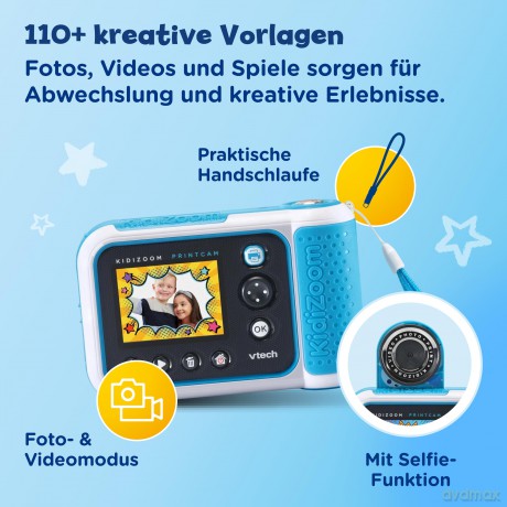 KidiZoom Print Cam blau