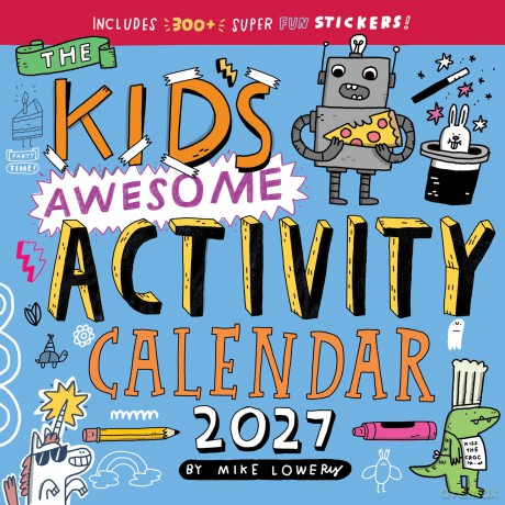 Kids Awesome Activity Wall Calendar 2027 [KSIĄŻKA]