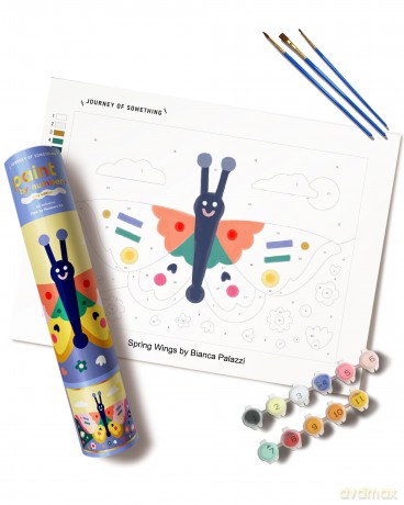 Kids Paint by Numbers Spring Wings [KSIĄŻKA]