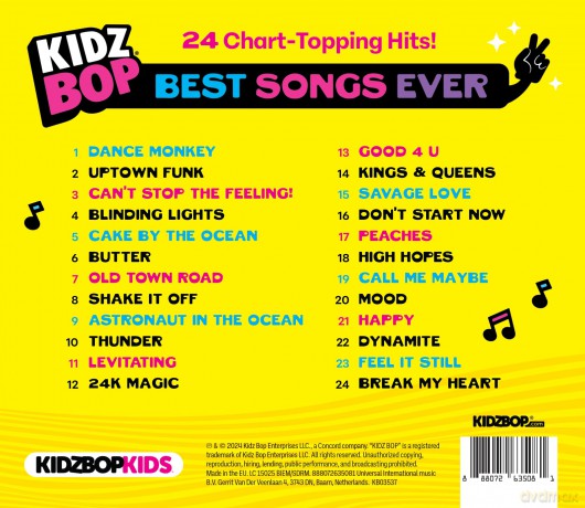 Kidz Bop Kids: Kidz Bop Best Songs Ever (Ltd. Edt.) [CD]