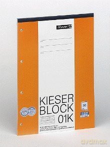 Kieser-Block A4 lin.1 50Blatt