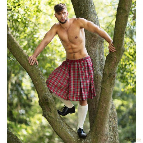 Kilt Mr Tartan rood