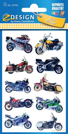 Naklejki folia 3D - motocykle