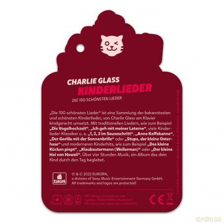 Glass,Charlie: Kinder Lieder (Charlie Glass) - Die 100