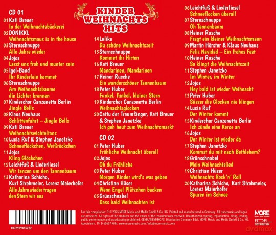 Kinder Weihnachts Hits-40 SchNste [2CD]