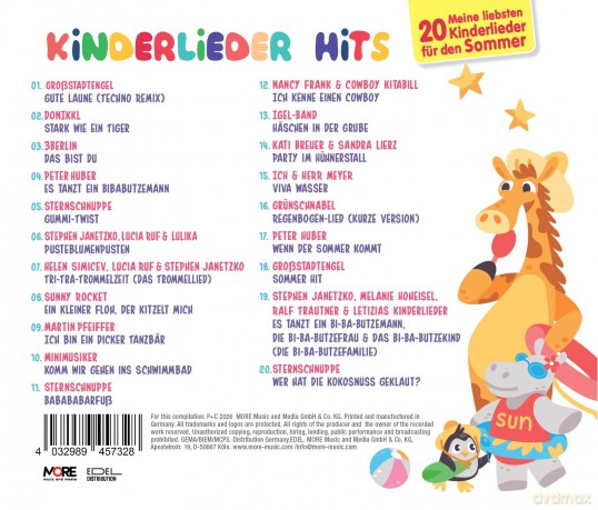 Kinderlieder Hits - Meine Besten [CD]