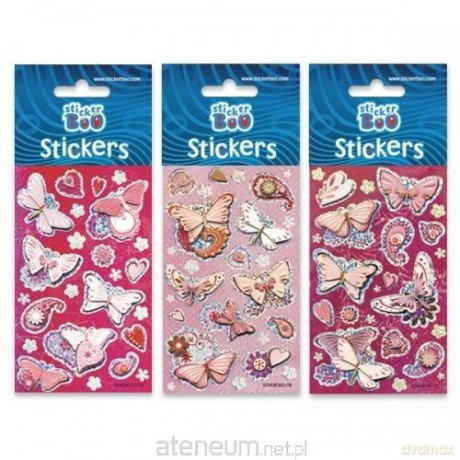 Naklejki Sticker BOO 3D motyle II