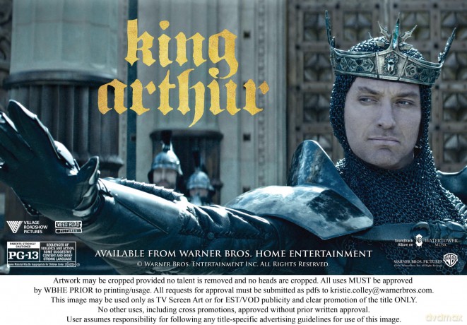 King Arthur: Legend Of The Sword [DVD]