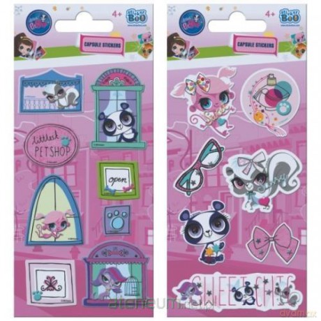 Naklejki Sticker BOO capsule Littlest Pet Shop