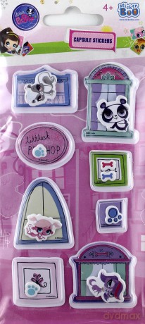 Naklejki Sticker BOO capsule Littlest Pet Shop