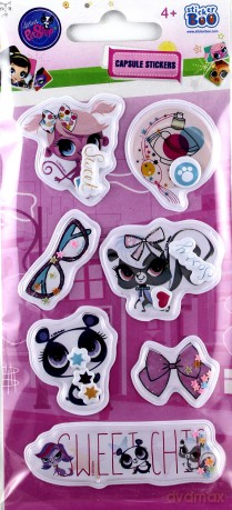 Naklejki Sticker BOO capsule Littlest Pet Shop