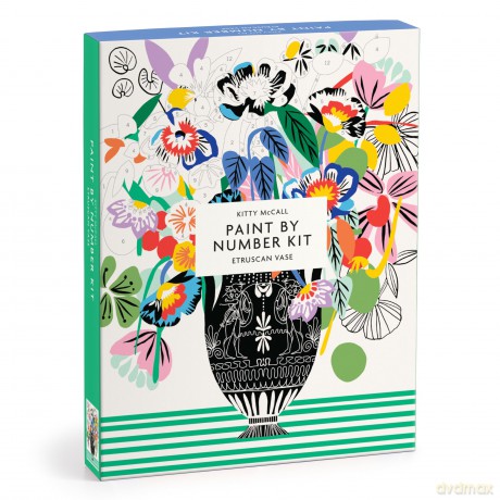 Kitty McCall Etruscan Vase 9 x 12 Paint by Number Kit [KSIĄŻKA]