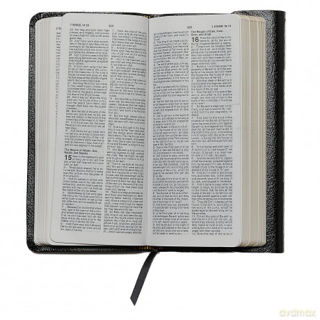 Kjv Checkbook Bible Comp Hb [KSIĄŻKA]