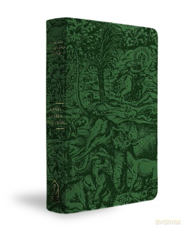 KJV Majestic Illuminated Bible Emerald LeatherLuxe [KSIĄŻKA]