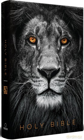 KJV Medium Format Large Print Lion of Ju [KSIĄŻKA]