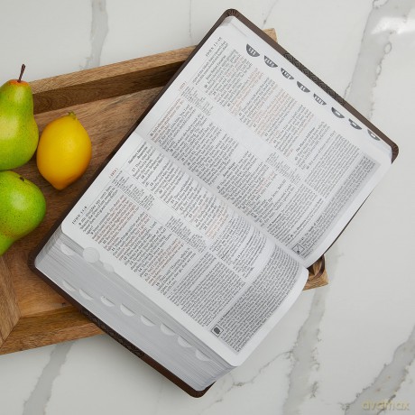 Kjv Study Bible Leatherso Hb [KSIĄŻKA]