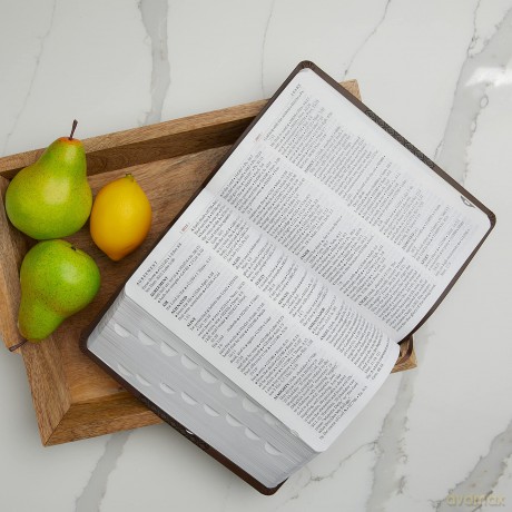 Kjv Study Bible Leatherso Hb [KSIĄŻKA]