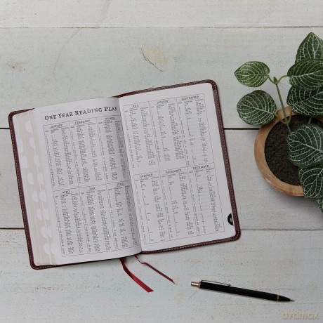 Kjv Thinline Bible Leath Hb [KSIĄŻKA]
