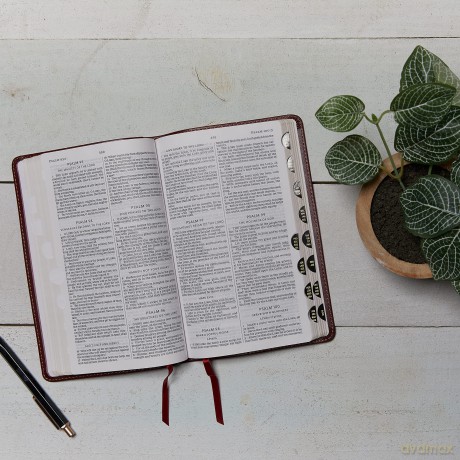 Kjv Thinline Bible Leath Hb [KSIĄŻKA]