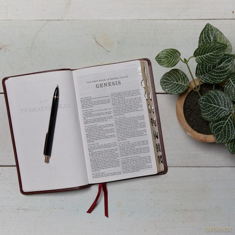Kjv Thinline Bible Leath Hb [KSIĄŻKA]