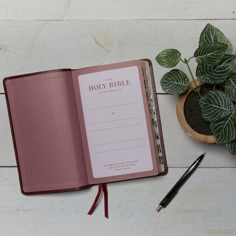 Kjv Thinline Bible Leath Hb [KSIĄŻKA]