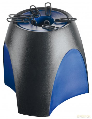 Klammernspender schwarz/blau