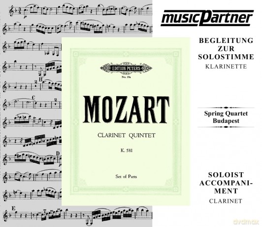 Mozart, W.A.: Klarinettenquintett Kv 622 [CD]