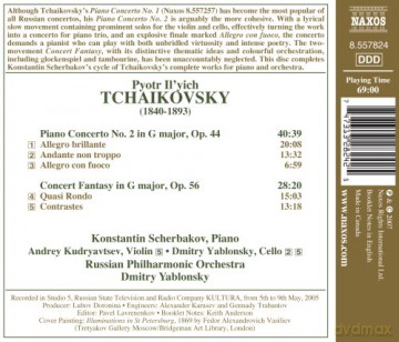 Scherbakov/Yablonsky/+: Klavierkonzert 2/Fantasie [CD]